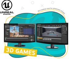 Unreal Engine 4. Игровой движок - Школа программирования для детей, компьютерные курсы для школьников, начинающих и подростков - KIBERone г. Алтуфьевский район