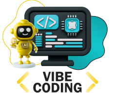 Vibe Coding & AI-инжиниринг - КИБЕРшкола программирования для детей, компьютерные курсы для школьников, начинающих и подростков - KIBERone г. Алтуфьевский
