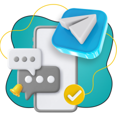 Создание Mini App для Telegram - КИБЕРшкола программирования для детей, компьютерные курсы для школьников, начинающих и подростков - KIBERone г. Алтуфьевский