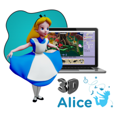 Alice 3d - КИБЕРшкола программирования для детей, компьютерные курсы для школьников, начинающих и подростков - KIBERone г. Алтуфьевский