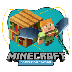Minecraft Education - КИБЕРшкола программирования для детей, компьютерные курсы для школьников, начинающих и подростков - KIBERone г. Алтуфьевский