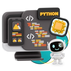 Мой первый сайт с мозгами: Python + AI - КИБЕРшкола программирования для детей, компьютерные курсы для школьников, начинающих и подростков - KIBERone г. Алтуфьевский
