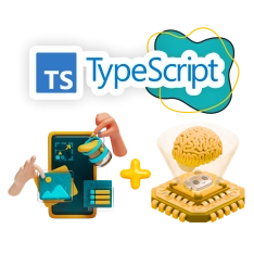TypeScript + AI: создаём умные веб-приложения - КИБЕРшкола программирования для детей, компьютерные курсы для школьников, начинающих и подростков - KIBERone г. Алтуфьевский