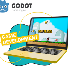 Godot.  Основа создания легендарных игр - КИБЕРшкола программирования для детей, компьютерные курсы для школьников, начинающих и подростков - KIBERone г. Алтуфьевский