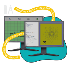Исполнители чертежник и черепашка - КИБЕРшкола программирования для детей, компьютерные курсы для школьников, начинающих и подростков - KIBERone г. Алтуфьевский