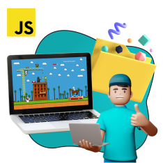 Программирование на JavaScript. Учимся создавать игры! - КИБЕРшкола программирования для детей, компьютерные курсы для школьников, начинающих и подростков - KIBERone г. Алтуфьевский