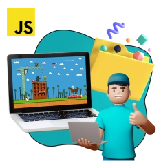 JavaScript + AI. Проектное обучение + геймификация + AI-помощники - КИБЕРшкола программирования для детей, компьютерные курсы для школьников, начинающих и подростков - KIBERone г. Алтуфьевский