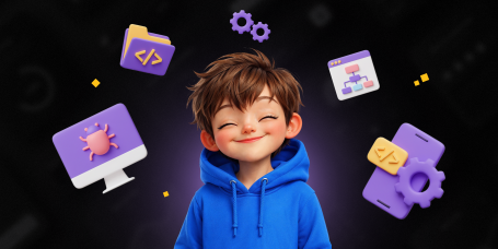 Идеальный сайт с нуля: код, дизайн и AI-помощник - КИБЕРшкола программирования для детей, компьютерные курсы для школьников, начинающих и подростков - KIBERone г. Алтуфьевский